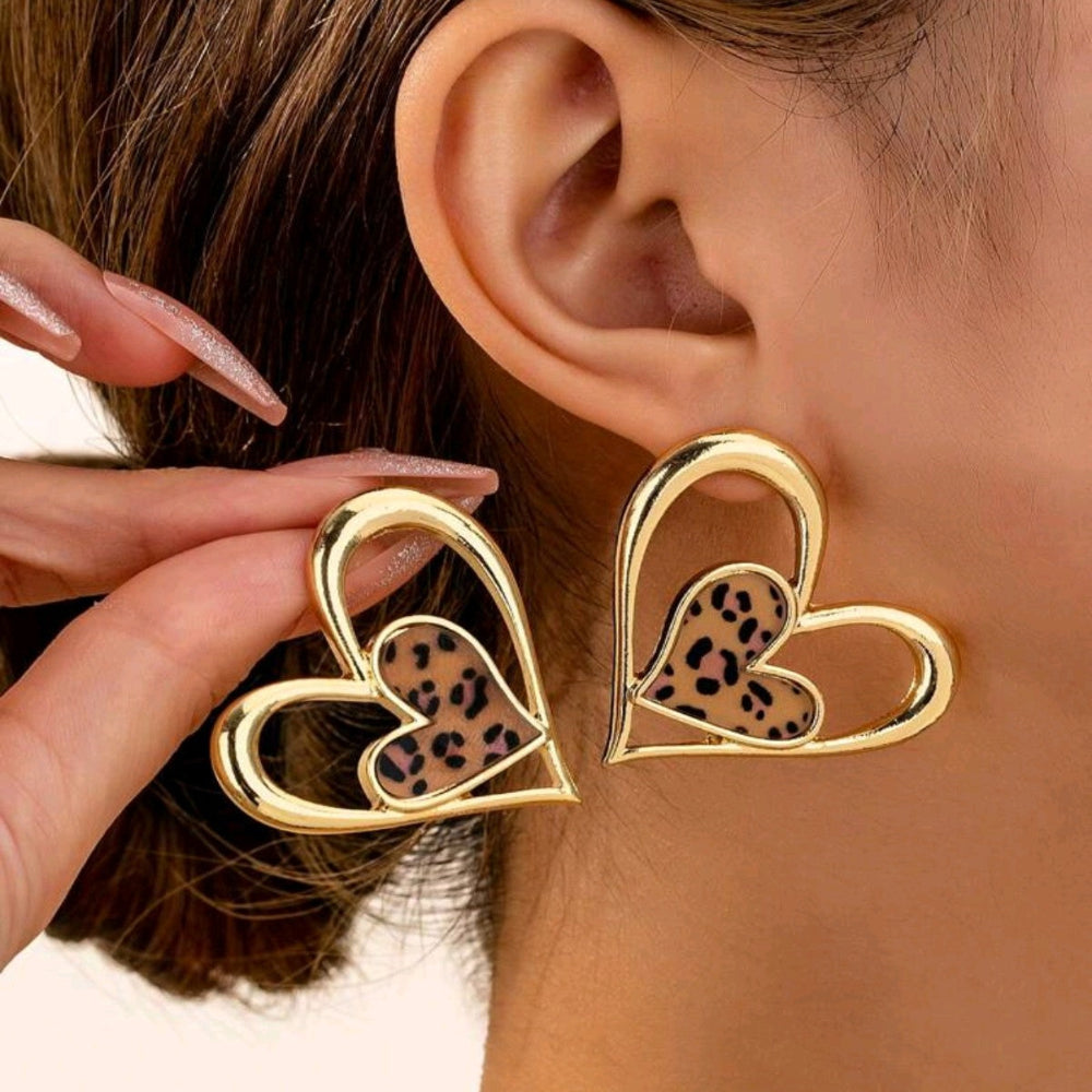 Boucles d'oreilles COEUR ELEGANT