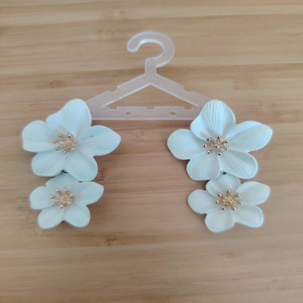 Boucles d'oreilles FLEUR DE TIARE