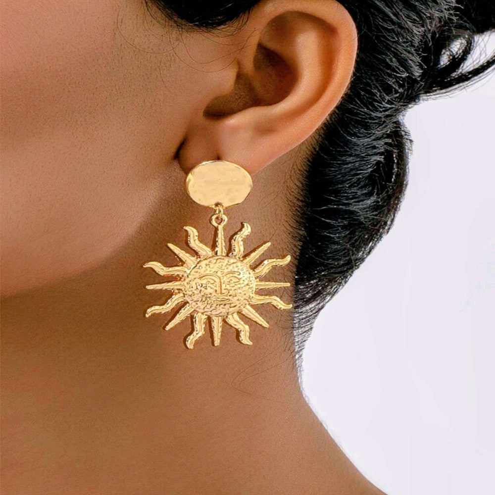 Boucles d'oreilles SOLEIL DES ABYSSES