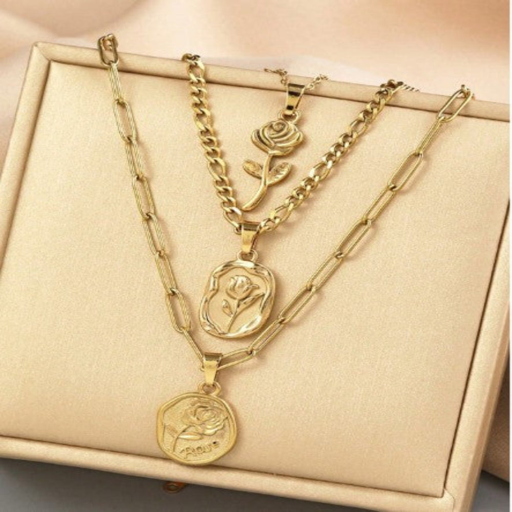 Collier TRIO DE FLEUR